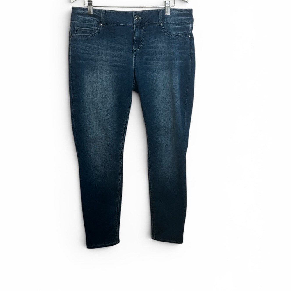 Maurices Dark Indigo Straight Leg Jeans